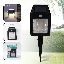 🌞 Solar Wall Lantern – Dusk-to-Dawn Outdoor Light with Motion Sensor (1 Pc)