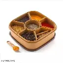🌶️ Rangoli 7-Section Multipurpose Masala Box (Spice Dabba)