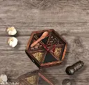 🌿 Sheesham Wood Spice Container with Spoon