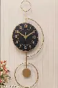 🕰️ Elegant 18 Inch Metal Wall Clock – Modern Analog Clock