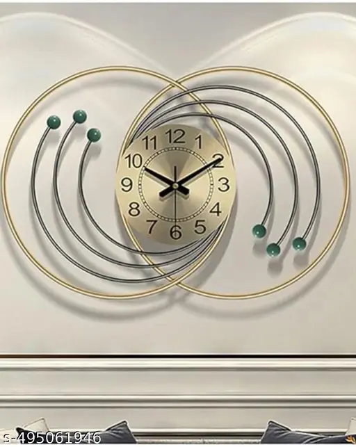 🕰️ Modern Metal Wall Clock