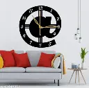 🕰️ Wall Clock -013 Black | 30cm