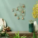 🕉️ KgpMart Big Om Metal Windchime Wall Hanging | Rustic Wall Art