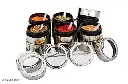 🪔 KGPMart 6-in-1 Stainless Steel Masala Dabba