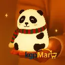 🐼 Panda Night Lamp – 7 Color Changing Touch LED Light for Kids USB Rechargeable