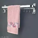 Stainless Steel 304 Grade Foldable Towel Hanger for Bathroom , Pack of 1