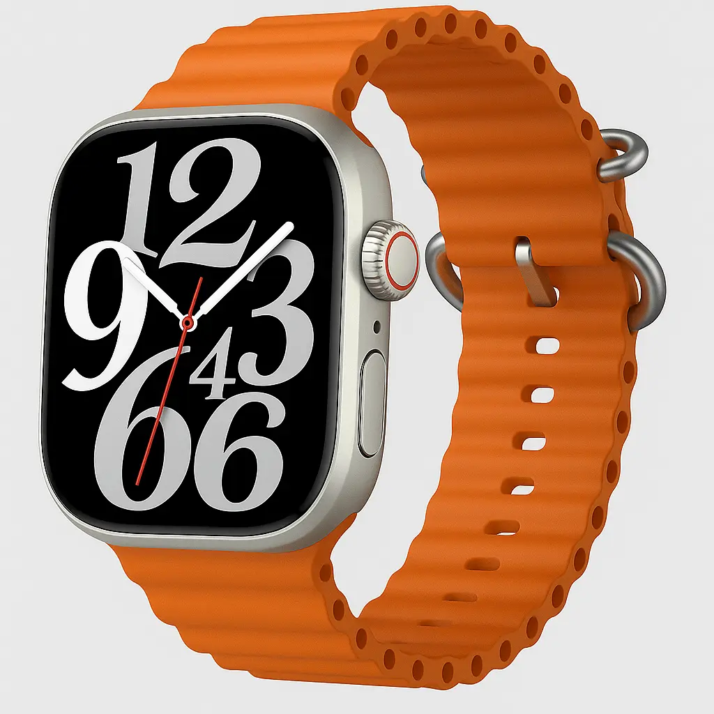 T800 Ultra Orange Edition – Smartwatch with Bold Looks & Smart Performance