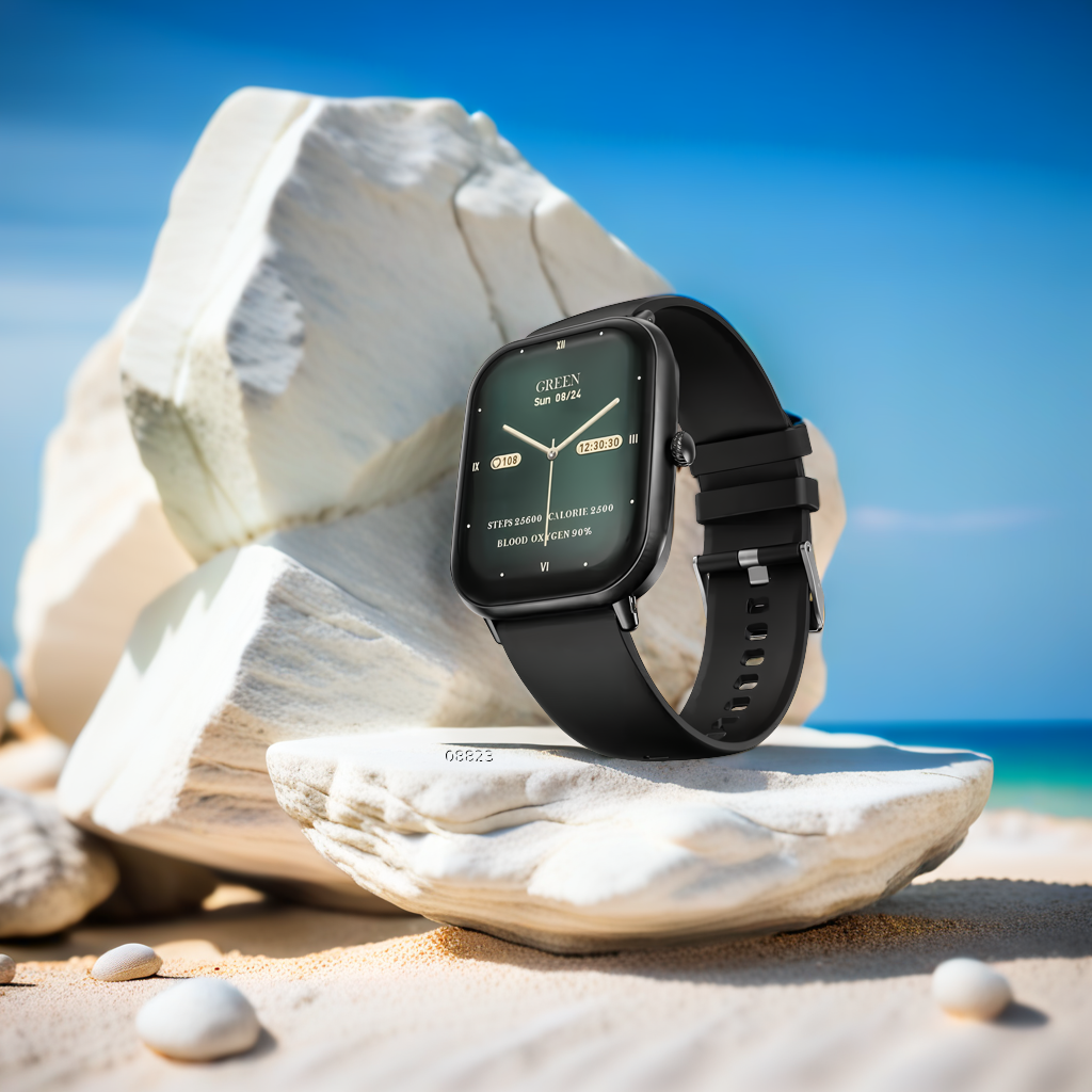 Noise Pulse 2 Max – Smartwatch with 1.85" Display & 10-Day Battery (Deep Wine)