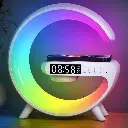 G shaped RGB Light Wirless Charge Cum Speaker