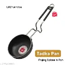 LAZYwindow Iron Tadka Pan / Frying Pan (Non-Coated)