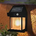 🔆 Solar Wall Light with Motion Sensor – Waterproof Outdoor Lantern (1 Pc)