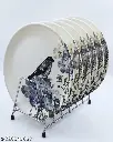 FARI 10 Inch Melamine Dinner Plates