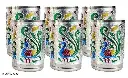 Trendy Meenakari Water & Juice Glass Set