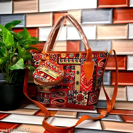 👜 Trendy Printed Sling Bag for Women & Girls