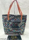 👜 Spacious Canvas & Leather Tote Bag for Women