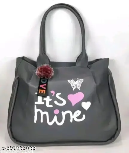 👜 Hindwali Women’s Printed Grey Handbag