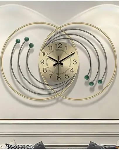 🕰️ Modern Metal Wall Clock