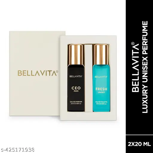 💼 Bella Vita Luxury CEO MAN + FRESH Perfume Combo – 40ML (2 x 20ML Each)