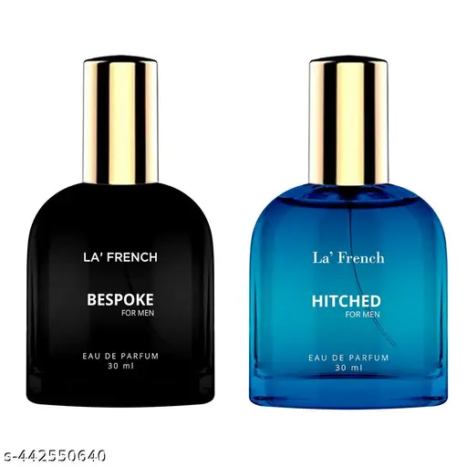 👔 La French Bespoke & Hitched Perfume Combo for Men(Pack of 2)