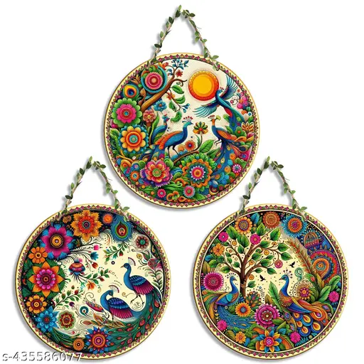 🪵 KGPMart Wooden Wall Hanging Decor