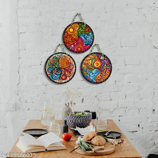 🪵 KGPMart Wooden Wall Hanging Decor