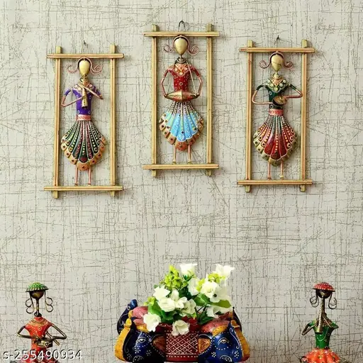 🎨 KgpMart Metal Wall Art Set of 3 – BIG SIZE