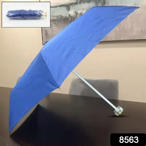 ☂️ 3-Fold Cute Umbrella – Sun & Rain Protection | UV Shield  (1 Pc)