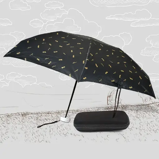 ☔ 3-Fold Travel Umbrella with UV & Rain Protection