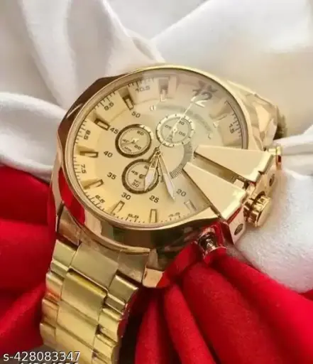 Luxurious Analog Watch for Men – Timeless Elegance with Quartz Precision