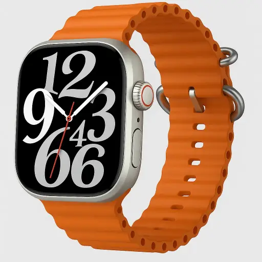 T800 Ultra Orange Edition – Smartwatch with Bold Looks & Smart Performance