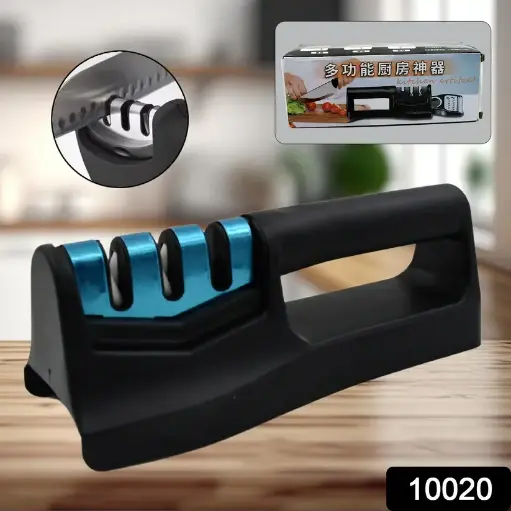 🔪 3-Step Handheld Knife Sharpener