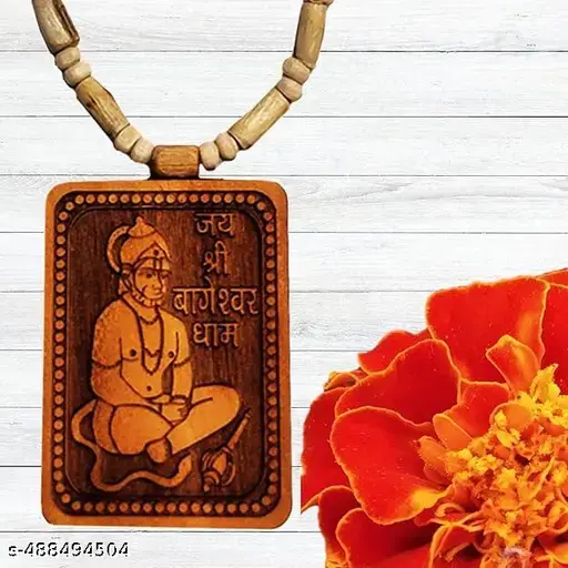 Tulsi Mala with Hanuman Ji Locket – Mala | Pack of 2 (1+1 Free)