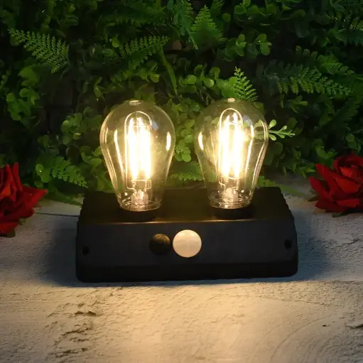 💡 Solar Double LED Wall Lamp – Model YT-819 (1 Pc)