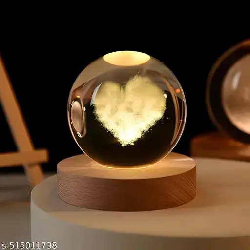 Solar System Crystal Ball Night Lamp