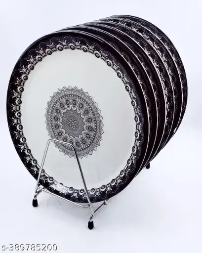 Premium 11" Melamine Dinner Plate Set