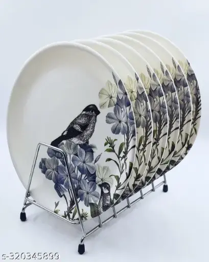 FARI 10 Inch Melamine Dinner Plates