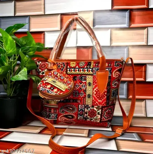 👜 Trendy Printed Sling Bag for Women & Girls