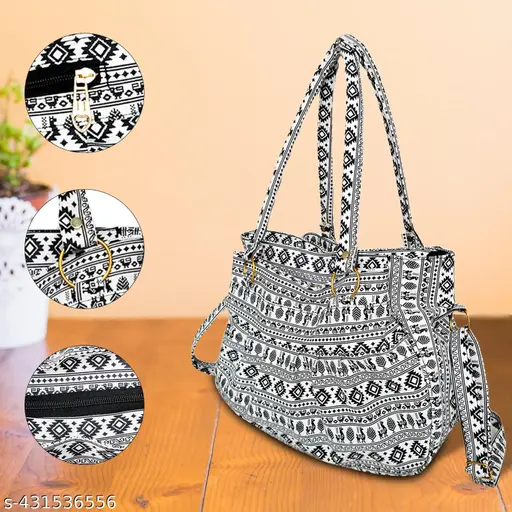 👜 Leades Fabric Handbag & Shoulder Bag